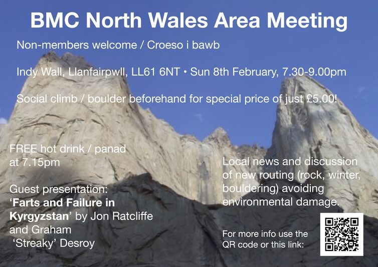THE BIG ONE: BMC GOGLEDD CYMRU NORTH WALES AREA MEET