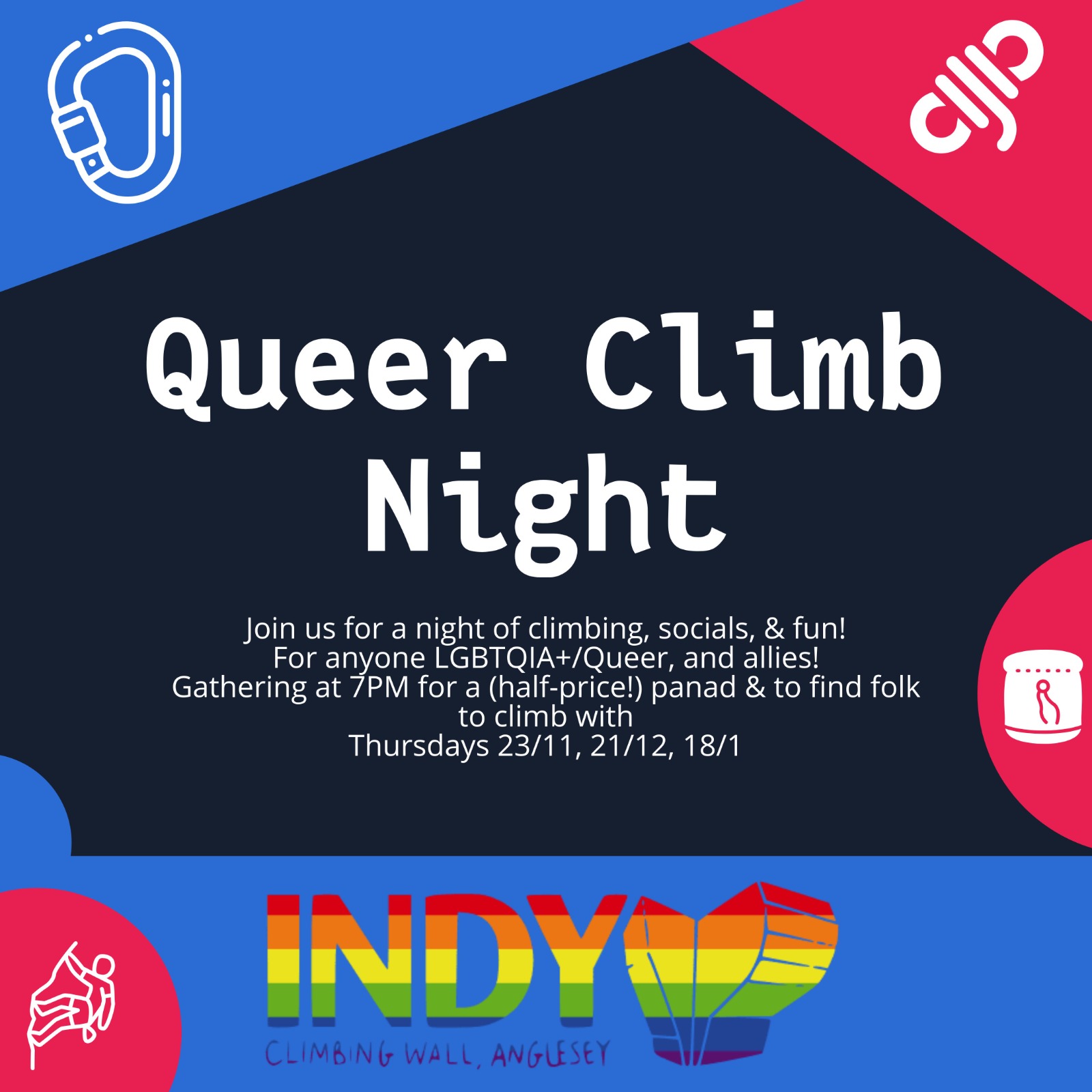 Great news! Queer Climb Night is Back!