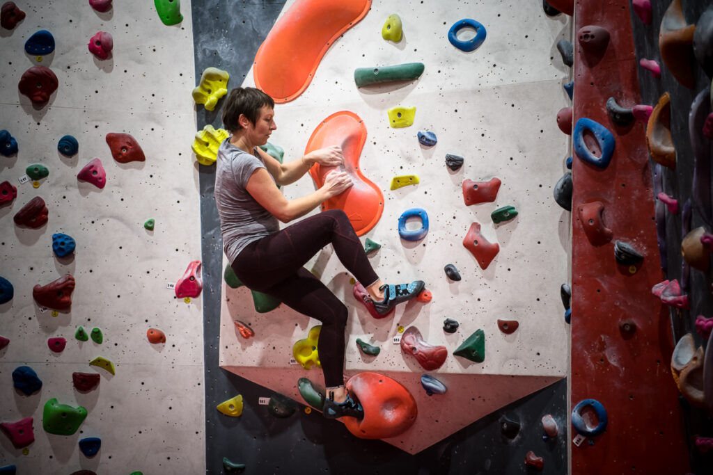 New climber at Indy